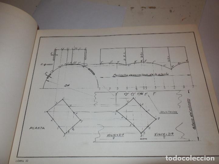 Libros antiguos: trazados fundamentales de caldereria - Foto 15