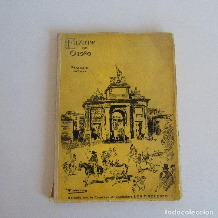 Libros antiguos: Programa fiestas madrid oto&ntilde;o 1925 coches antiguos - Foto 1