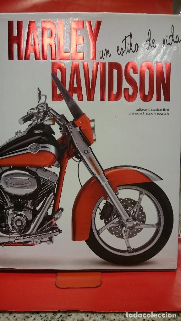 Libros antiguos: HARLEY DAVIDSON. UN ESTILO DE VIDA. SALADINI, ALBERT. LU EDICIONES - Foto 1