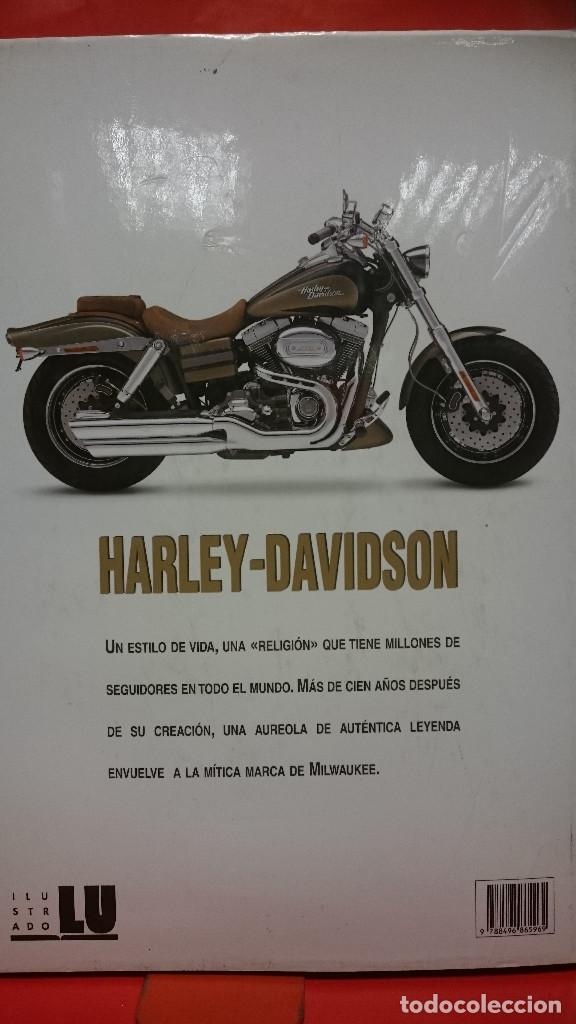 Libros antiguos: HARLEY DAVIDSON. UN ESTILO DE VIDA. SALADINI, ALBERT. LU EDICIONES - Foto 2