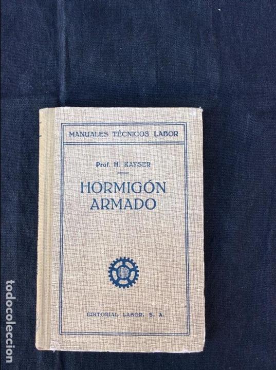 Libros antiguos: Hormig&oacute;n armado - Foto 1
