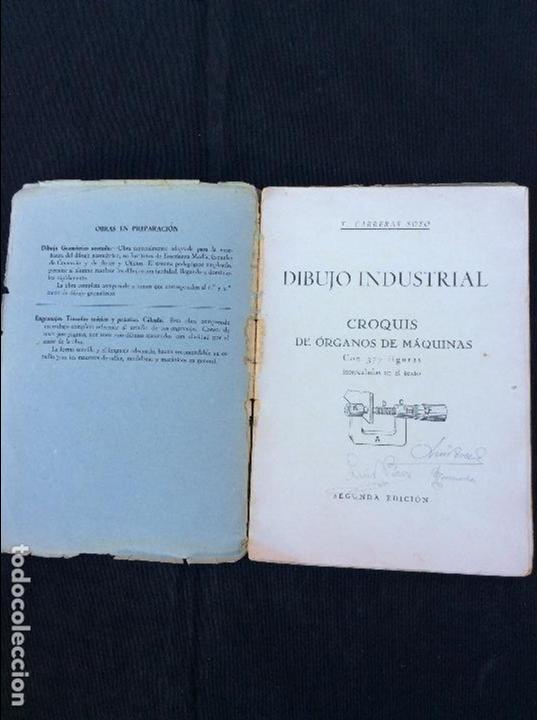 Libros antiguos: Dibujo industrial - Foto 3