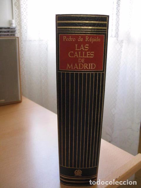 Libros antiguos: Las calles de Madrid.Cuarta edici&oacute;n a&ntilde;o 1981.Pedro de R&eacute;pide. - Foto 1