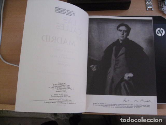 Libros antiguos: Las calles de Madrid.Cuarta edici&oacute;n a&ntilde;o 1981.Pedro de R&eacute;pide. - Foto 4