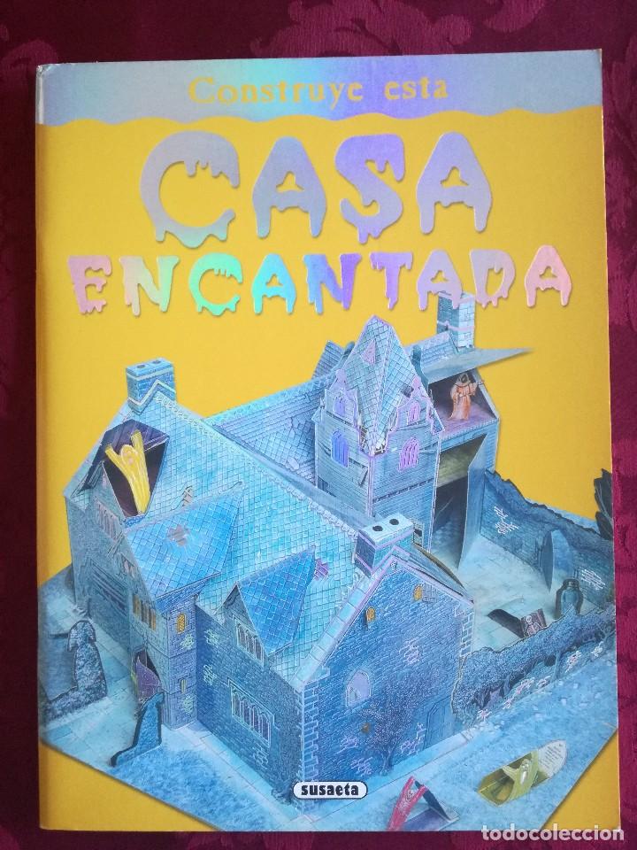 Libros antiguos: LIBRO RECORTABLE CASA ENCANTADA - Foto 1