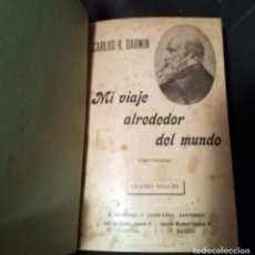 Libros antiguos: CHARLES DARWIN - MI VIAJE ALREDEDOR DEL MUNDO - TOMO I - F. SEMPERE Y COMPAÑIA, EDITORES - 1845. Lote 314683168