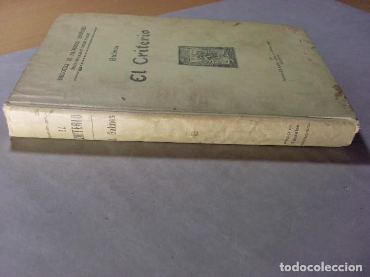 Libros antiguos: EL CRITERIO / Jaime Baldes / 1929 - Foto 4
