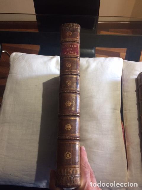 Libros antiguos: Salustio de Ibarra 1772 - Foto 9