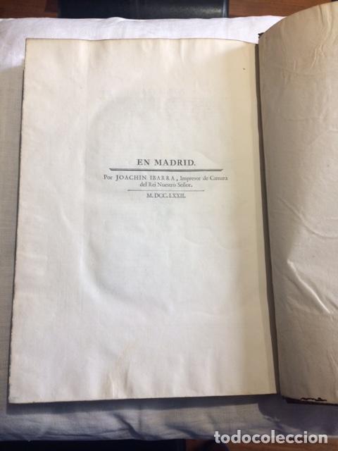 Libros antiguos: Salustio de Ibarra 1772 - Foto 10