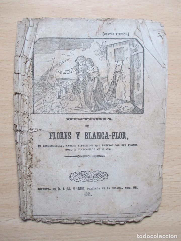 Old books: Historia de Flores y Blanca-Flor, su descendencia, amores y peligros ...