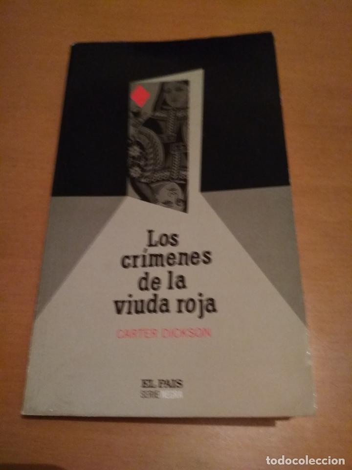 Libros antiguos: Los cr&iacute;menes de la viuda roja - Foto 1