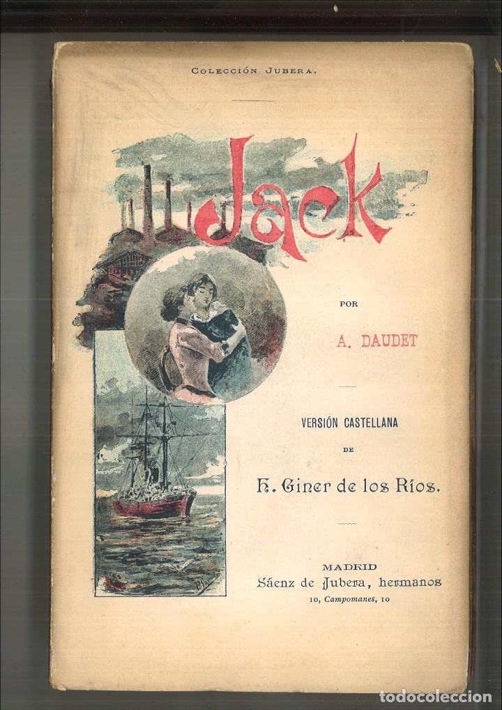 Libros antiguos: JACK. Alfonso Daudet - Foto 1