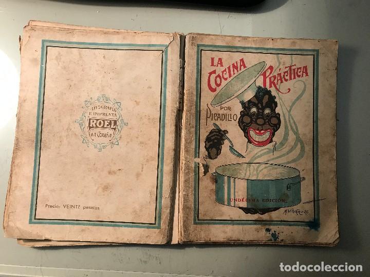 Libros antiguos: Picadillo. La Cocina Pr&aacute;ctica. Editorial Roel. La Coru&ntilde;a, 1944. - Foto 2