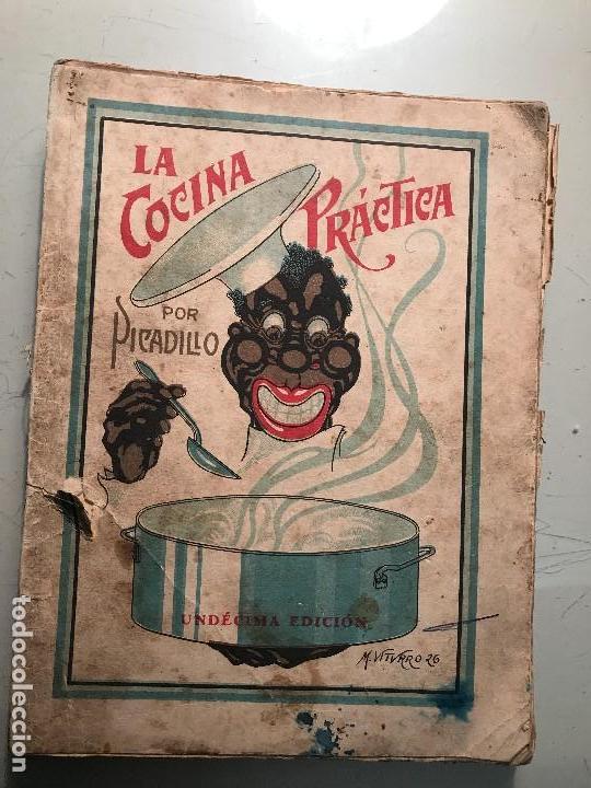 Libros antiguos: Picadillo. La Cocina Pr&aacute;ctica. Editorial Roel. La Coru&ntilde;a, 1944. - Foto 3