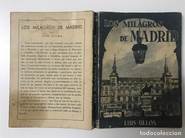 Libros antiguos: Luis de Ulloa. Los Milagros de Madrid. - Foto 1