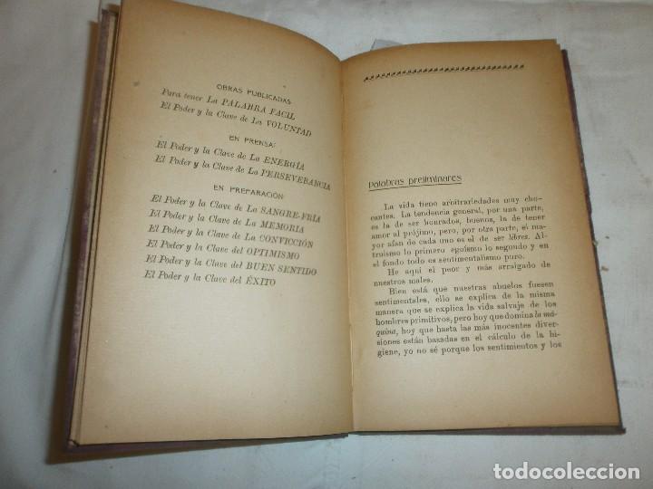 Libros antiguos: EL PODER Y LA CLAVE DE LA VOLUNTAD- E.W. STEVENS. LIBRERIA SINTES. - Foto 3