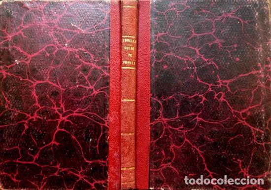 Libros antiguos: FIORELLI, Giuseppe (1823-1896). Guide de Pompei. 1889. - Foto 1