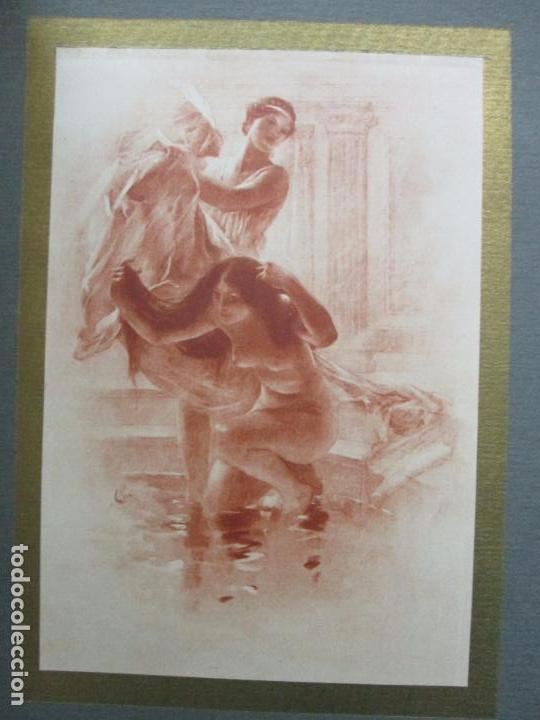 Libros antiguos: LES EL&Eacute;GANTES. EDICI&Oacute;N NUMERADA. ILUSTRADA. C. 1900. - Foto 7