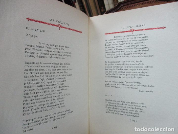 Libros antiguos: LES EL&Eacute;GANTES. EDICI&Oacute;N NUMERADA. ILUSTRADA. C. 1900. - Foto 8