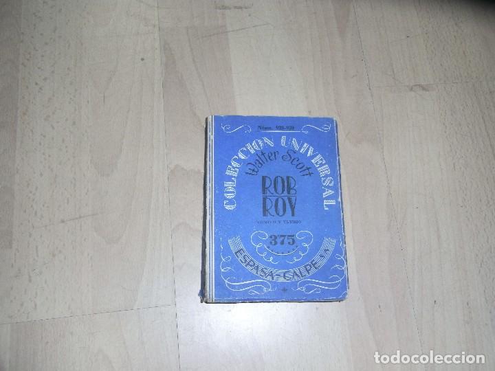 Libros antiguos: Coleccion Universal, Rob Roy tomo II, numeros 928-930 - Foto 1