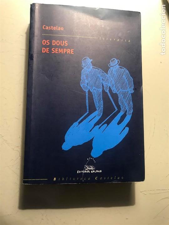 Libros antiguos: Castelao. Os Dous de Sempre. Editorial Galaxia. - Foto 3