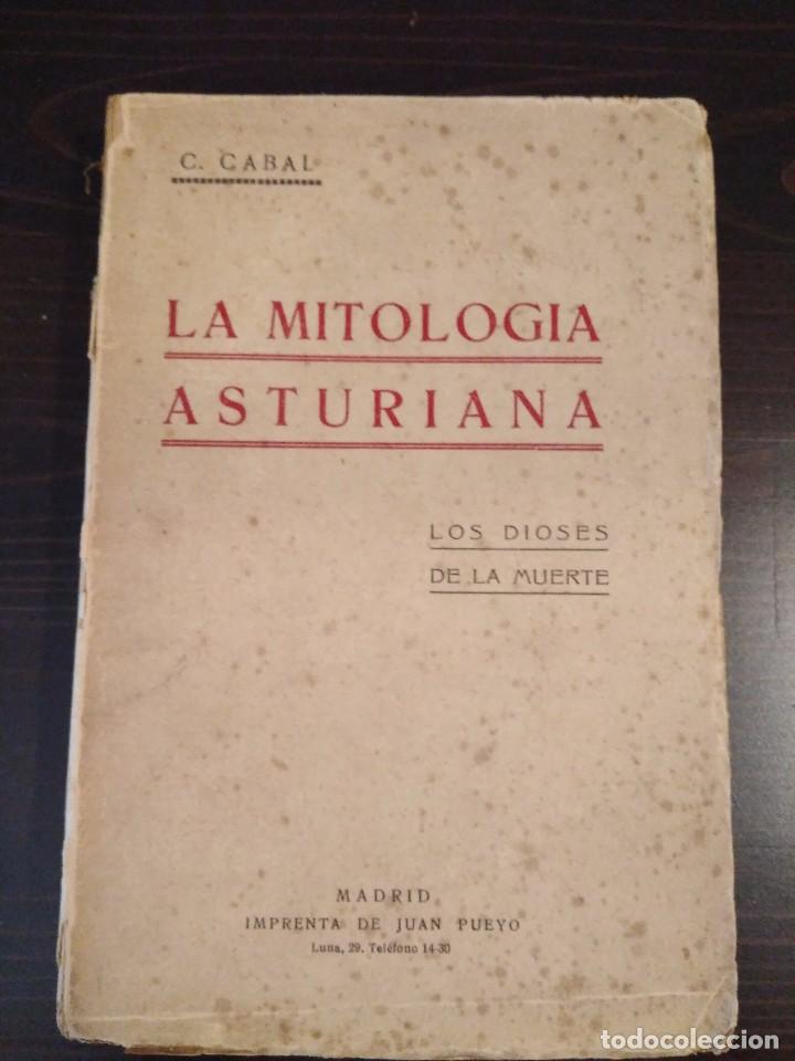 Libros antiguos: MITOLOGIA ASTURIANA - LOS DIOSES DE LA MUERTE - CABAL - 1925 - Foto 2