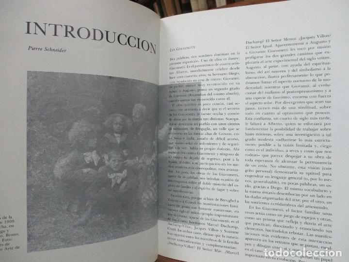 Libros antiguos: ELS GIACOMETTI. 1987. - Foto 2