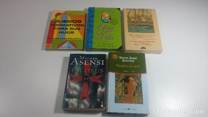 Libros antiguos: Lote de 5 pedazos de libros - Foto 1