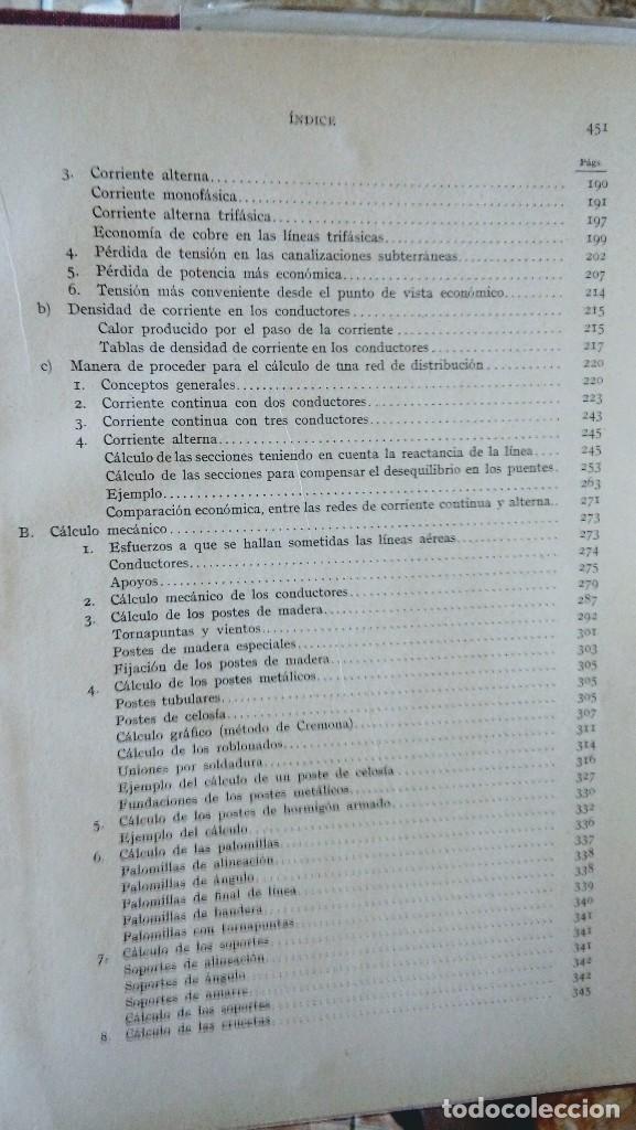 Libros antiguos: Redes electricas - Foto 4