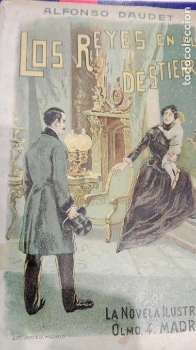 Libros antiguos: Los reyes en el destierro. alfonso daudet - Foto 1