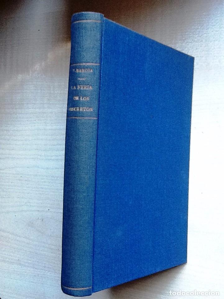 Libros antiguos: LA FERIA DE LOS DISCRETOS PIO BAROJA 1937 . exlibris - Foto 1