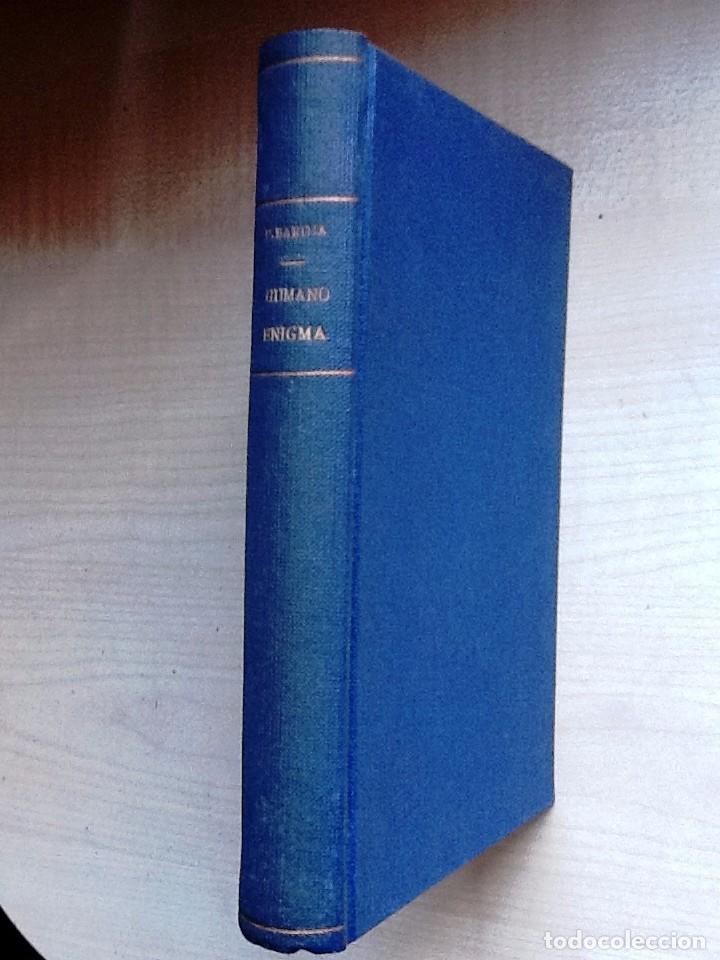 Libros antiguos: HUMANO ENIGMA  PIO BAROJA 1935 . exlibris - Foto 1