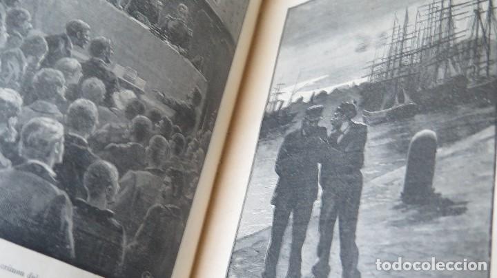 Libros antiguos: EL PUEBLO AEREO. JULIO VERNE - Foto 3