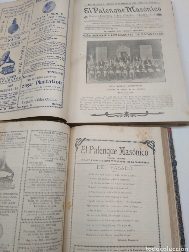 Libros antiguos: El Palenque Masonico - Foto 1