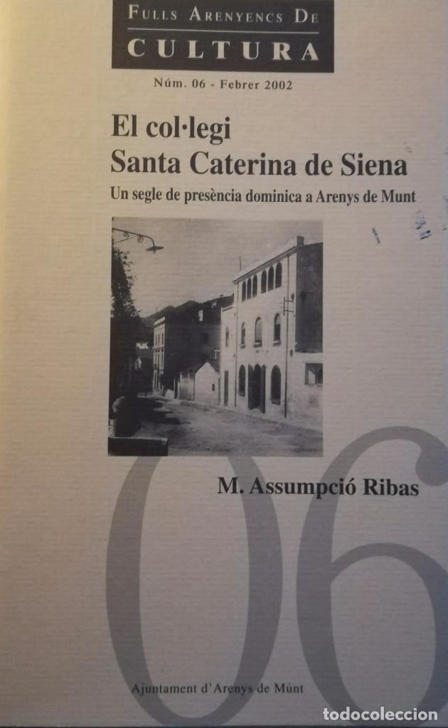 Libros antiguos: El col.legi Santa Caterina - Foto 1