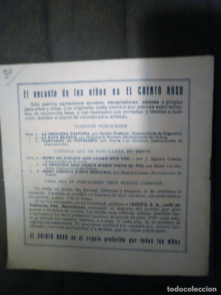 Libros antiguos: La princesa pastora. Apeles Mestres. - Foto 2