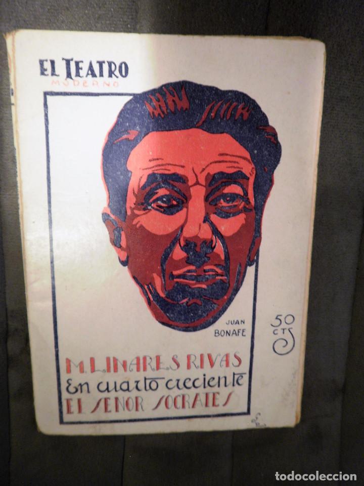 Libros antiguos: En cuarto creciente. M. Linares Rivas. - Foto 1