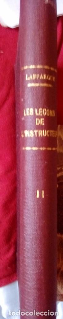 Libros antiguos: Les lecons de lintructeur - Foto 1
