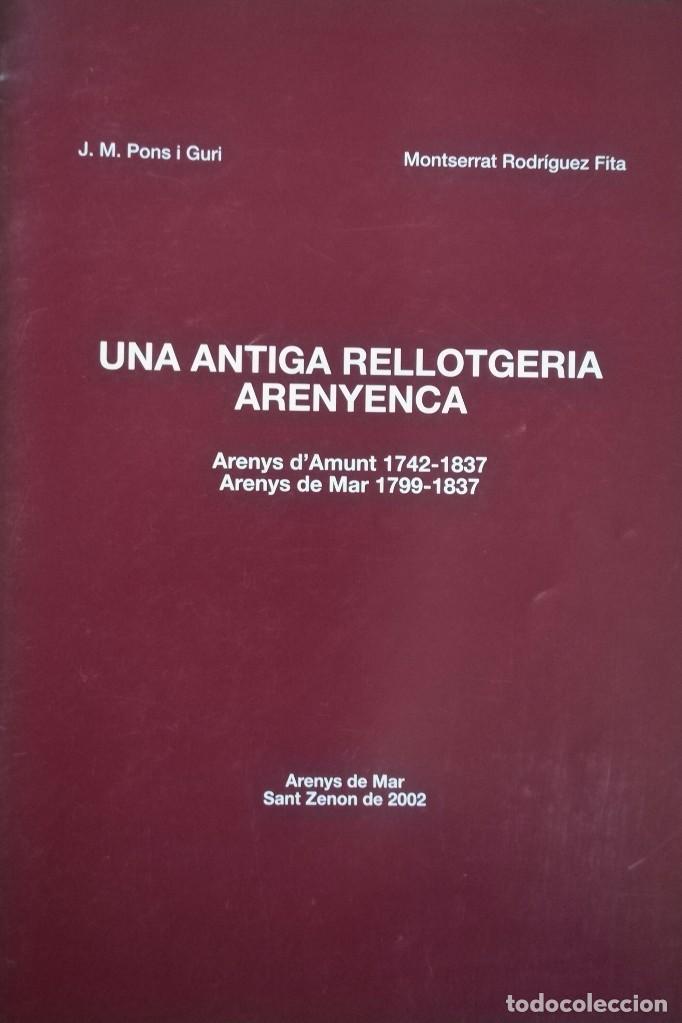 Antiquarische B&uuml;cher: Una antiga rellotgeria arenyenca