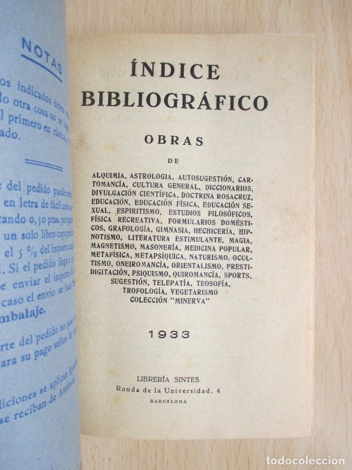 Libros antiguos: &Iacute;ndice bibliogr&aacute;fico. - Foto 2