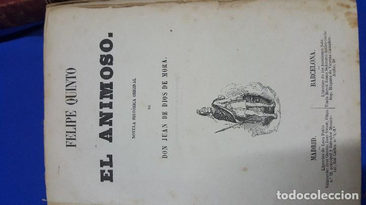 Libros antiguos: Dos libros felipe v el animoso. - Foto 2