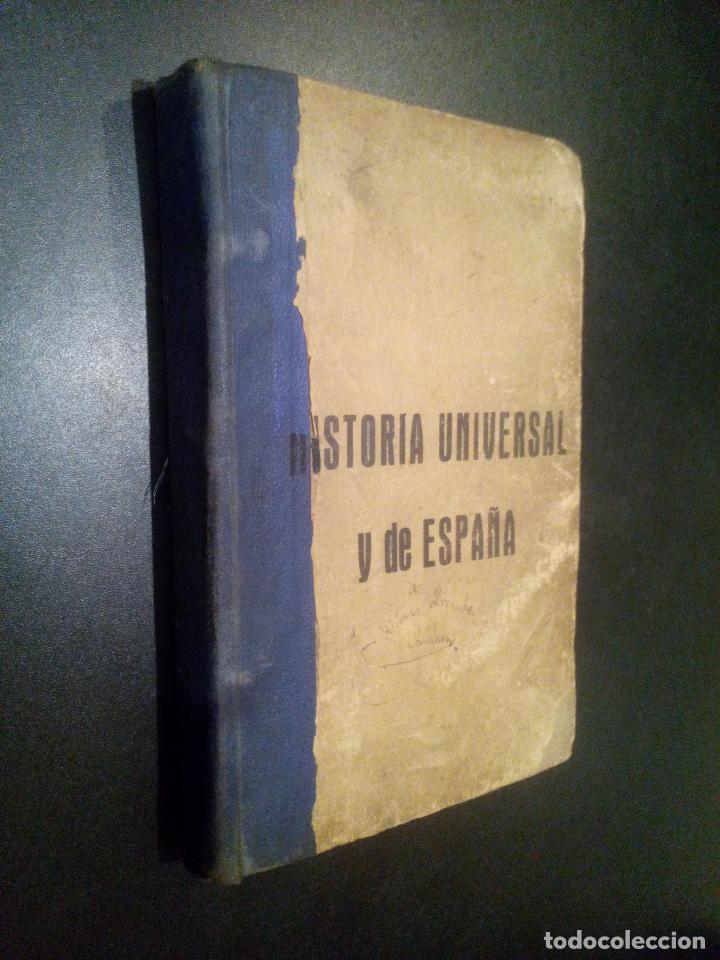 Libros antiguos: historia universal de espa&ntilde;a con programa - Foto 1