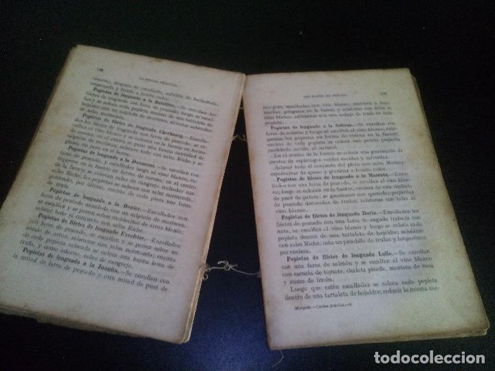 Libros antiguos: La cocina practica / Juan Marques - Foto 3