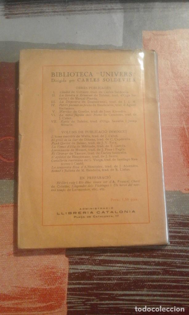 Libros antiguos: Katia - Lle&oacute; Tolstoi - 1920? - en catal&agrave; - Foto 2