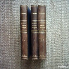 Libros antiguos: J. M. C. DUHAMEL. DES MÉTHODES DANS LES SCIENCES DE RAISONNEMENT. 1882-1886. 3 TOMOS. 4 PARTES.. Lote 104276511