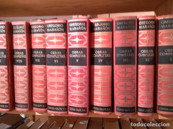 Libros antiguos: OBRA COMPLETA DE GREGORIO MARA&Ntilde;ON - Foto 1