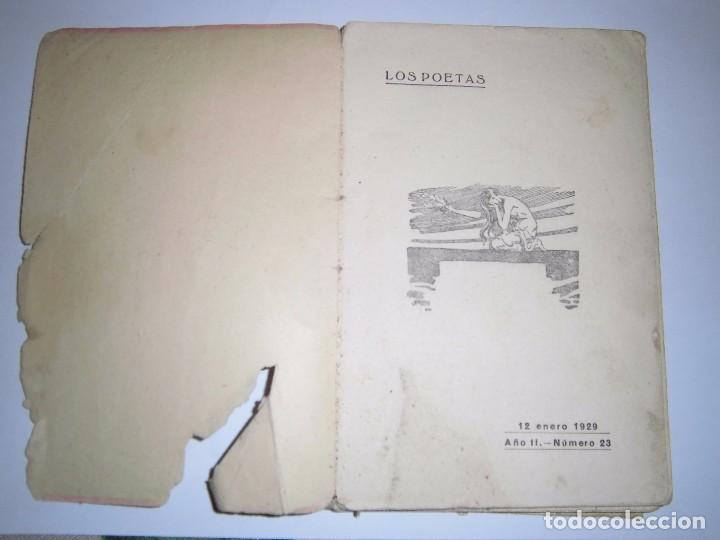 Libros antiguos: libro Los Poetas 1929 - Foto 2