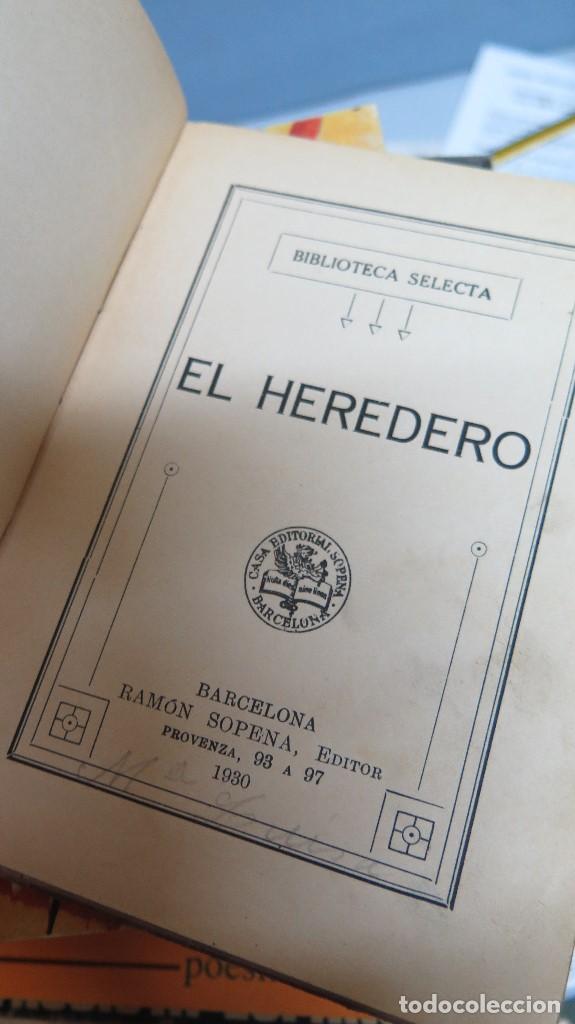 Libros antiguos: 1934.- EL HEREDERO. ED. RAMON SOPENA - Foto 2