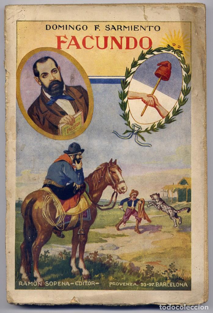 Libros antiguos: SARMIENTO, Domingo Faustino. Facundo. 1933. - Foto 1