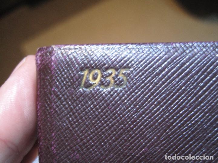 Libros antiguos: Agenda 1935 - Foto 2